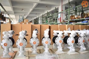Bomba Neumática de Doble Diafragma para Productos Químicos, de Alta Calidad, Accionada por Aire, 50 Litros por Minuto, Venta al Por Mayor QBY - Product Image 4