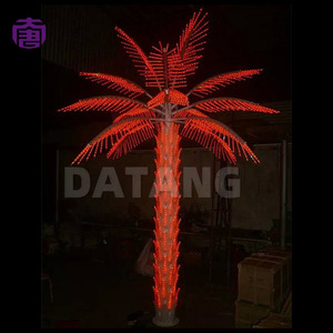 Water Resistant Led Coconut <b>Light</b> Charming Tropical Ornament For Balcony Seashore Square Landscape Decor For Sale - Product Image 1
