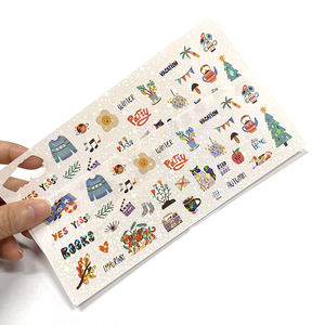 Carta adesiva carina ecologica A4 <span class=keywords><strong>A5</strong></span> Kiss Cut Sheet <span class=keywords><strong>Sticker</strong></span> per bambini - Product Image 2