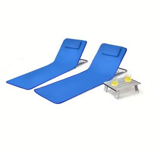 Outdoor Oxford Cloth Beach Mat Folding Sitting and Lying Dual-purpose <b>Chair</b> <b>Camping</b> Lunch Break Picnic Mat - Product Image 1