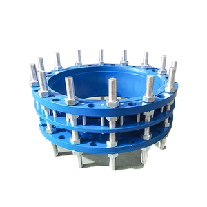 Dễ uốn sắt ống lắp tháo dỡ Doanh cứng nhắc loại mặt bích màu xanh Epoxy tráng phổ khớp nối - Product Image 2