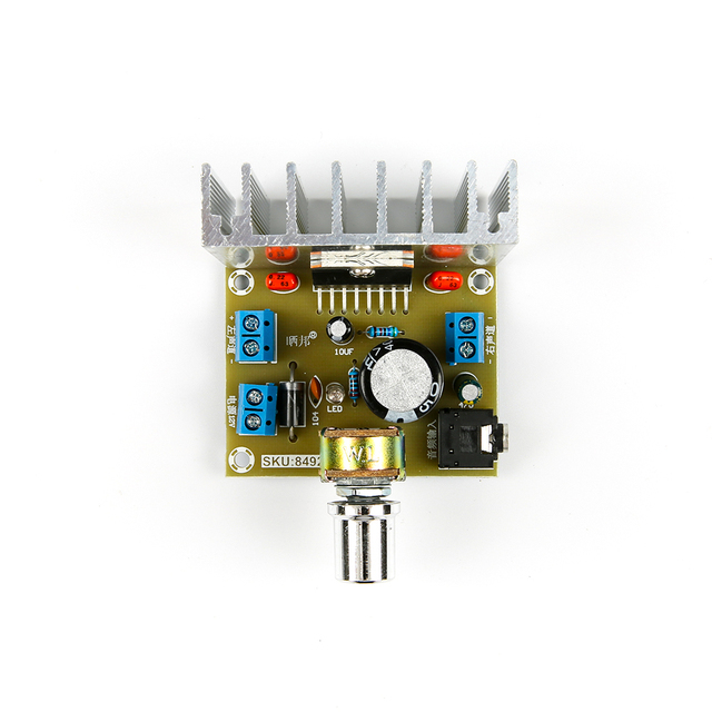 TDA7377 DC 12V Stereo 2.0 Dual Channel Bookshelf Speaker High Power Amplifier Board Module