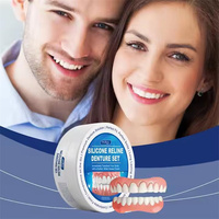 Vente Chaude Prothèse Dentaire Améliorée, Sourire Parfait, Belle et Confortable, Kit de Dentier Complet en Matériaux de Qualité