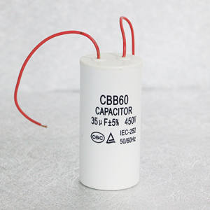 Condensateur électronique n60252 en polypropylène, CBB60, 35UF, condensateur électronique - Product Image 2