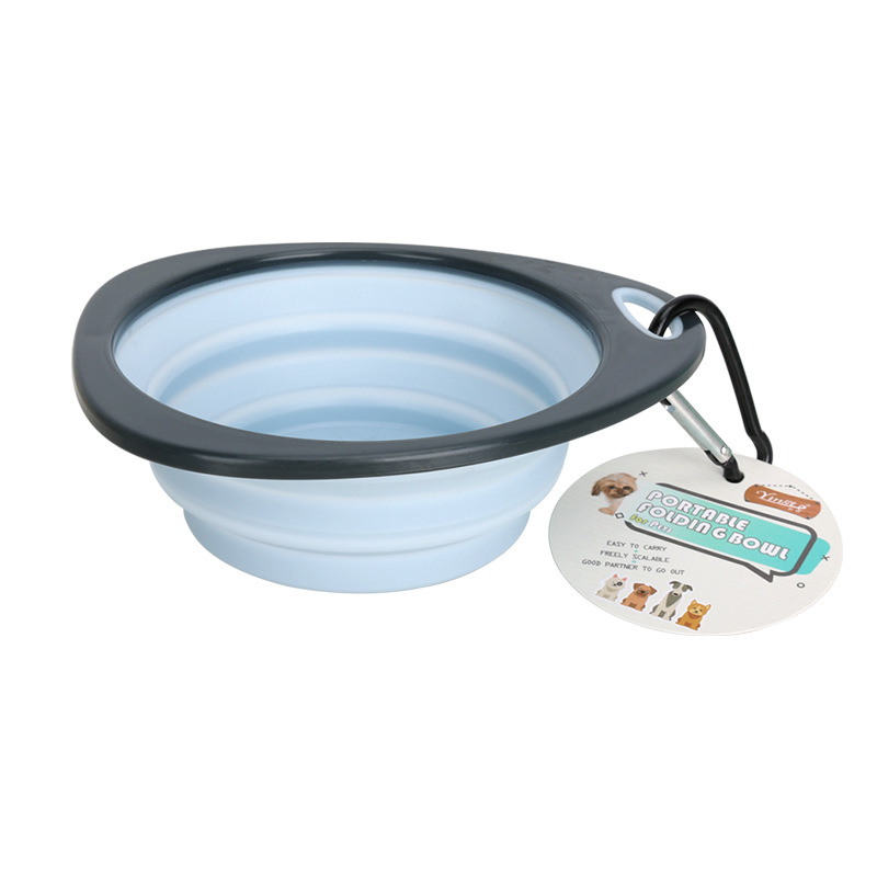 Blue Folding Bowl