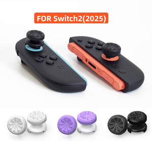 Manettes de pouce FPS pour Nintendo Switch 2 Joy-Con et manette Switch Pro, rallonges de joystick performantes, 1 haute, 1 moyenne - Product Image 1
