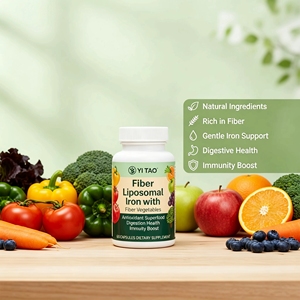 Capsules de Fer Liposomal et de Fibres Végétales – Santé Digestive, Renforcement Immunitaire, Supplément Super Aliment Antioxydant, Formule Douce - Product Image 3