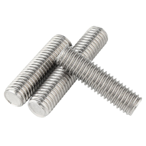 High Quality 304 Stainless Steel Plain Round Head <b>Bolt</b> M3-M24 Metric Full Threaded DIN976 - Product Image 1