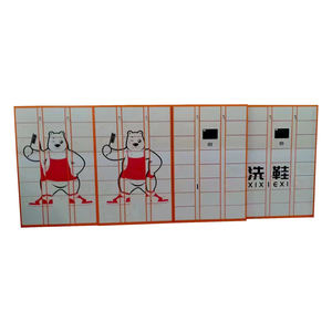 Casillero Inteligente para <span class=keywords><strong>Lavandería</strong></span> Azul Claro, Casillero Inteligente Compartido para la Comunidad, Apertura con un Clic, Casillero Inteligente para Lavado de Zapatos - Product Image 3