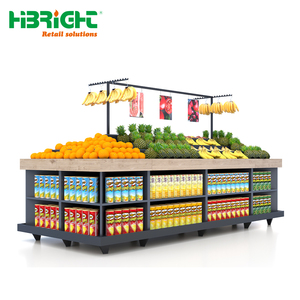 Étagère de présentation de supermarché en métal de haute qualité - Product Image 1