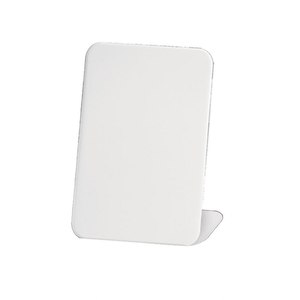 Piastra di sublimazione bianca 125x80mm per medaglie e placche di trofei - Product Image 2