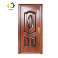 Fabricant de portes de sécurité pour appartement Portes modernes en acier Portes d'entrée de sécurité en acier pour la maison