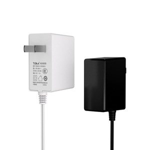 อะแดปเตอร์แปลงไฟติดผนัง Riddle 12V 1A สำหรับเราเตอร์ กล่องรับสัญญาณ อุปกรณ์เครือข่าย สีขาว สีดำ แบบกำหนดเองได้ - Product Image 1
