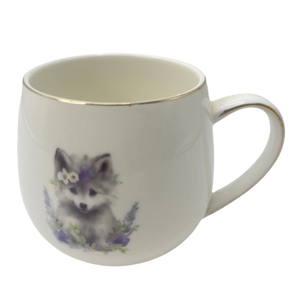 Wholesale Customized Golden Edged Egg Shaped Mug Logo Custom Color <b>Ceramic</b> Coffee <b>Cup</b> Porcelain Mugs 400ml Tea <b>Cup</b> Set - Product Image 4