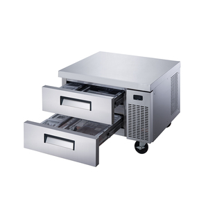 Refrigerador de acero inoxidable para restaurante comercial refrigerado con base de 2 cajones Chef <span class=keywords><strong>Nevera</strong></span> - Product Image 2