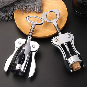 Juego de abridores de vino de acero inoxidable, sacacorchos multifuncional para uso en el hogar y bar. - Product Image 1