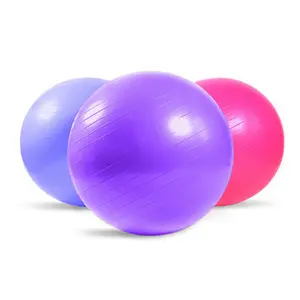 Großhandel 55cm 65cm 75cm Yoga Ball Fitness Personal isierte Yoga Balance Bälle Anti Burst Matt Pvc Yoga Ball