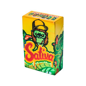 Thiết kế mới khỉ lớn 95mm nhựa thuốc Lá Trường hợp đàn hồi nắp đa Mẫu thuốc lá phụ kiện hộp thuốc lá - Product Image 4