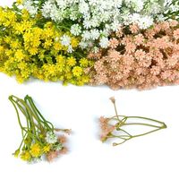 Accessoires floraux faits main en fausse gypsophile pour la tête – Gypsophile artificielle écologique et durable