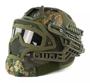 屋外トレーニング戦術ヘルメットCasco Tactico保護通気性メッシュCSゲームACUデジタルフルフェイスマスク高速ヘルメット - Product Image 1
