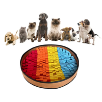 Tapis à renifler coloré pour animaux de compagnie