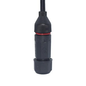 Connecteur extérieur M16, connecteur étanche, prise d'aviation, avec câble, prise à tête de cristal RJ45, port réseau, câble réseau - Product Image 3