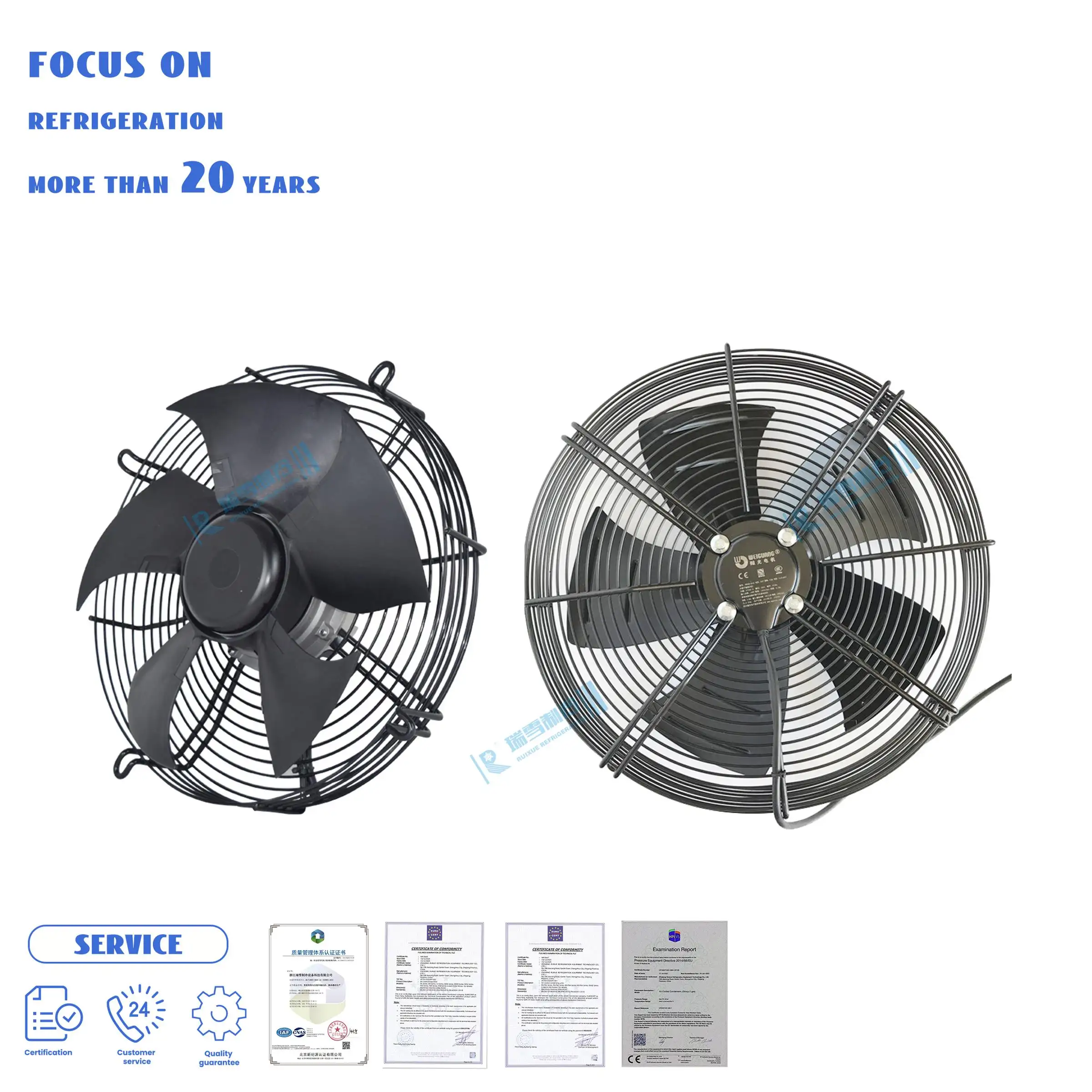 품질 보증 120mm AC 팬 110V 220V 380V AC 냉각 팬