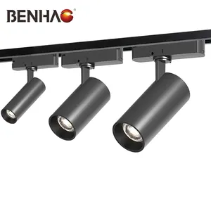 BENHAO Manufacturer Adjustable Lighting Focus Lighting Track Lamp 12W 20W 30W LED Track Light