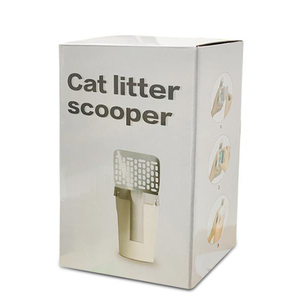Forniture per la pulizia degli animali domestici ad alta capacità pala portatile per lettiera per gatti pulizia rimovibile Scooper per lettiera con sacchetti di cacca - Product Image 4