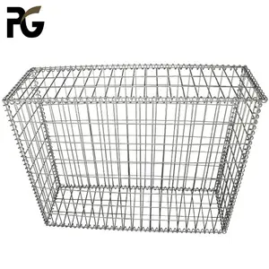 焊接镀锌铁丝 gabion 篮子或 gabion 笼子供应商