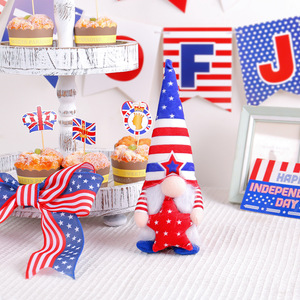 Ngày Độc Lập Mỹ lùn mũ nhọn trang trí búp bê người già Vô Danh trưng bày cửa sổ Rudolf - Product Image 3