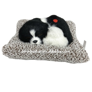 Simulation chien voiture <span class=keywords><strong>d</strong></span>écoration de la maison charbon actif créatif purifiant l'<span class=keywords><strong>air</strong></span> supprimer le formaldéhyde enlever les odeurs peluche chien endormi - Product Image 2