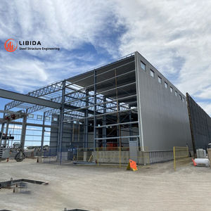 Entrepôt avec énergie solaire Bâtiment d'usine préfabriqué, conception de hangar d'atelier industriel, bâtiment d'entrepôts préfabriqués - Product Image 3