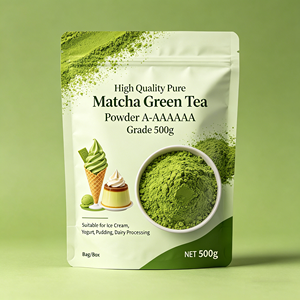 Matcha Orgánico Ceremonial en Polvo 30g - Bolsa a Granel Directo de China, Vaporizado a Profundidad, Aroma Intenso, Verde Brillante, Bolsa Resellable con Base - Product Image 1