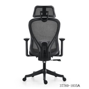 Chaise de réunion moderne pour bureau, dossier en maille, modèle 37760-1035A - Product Image 5