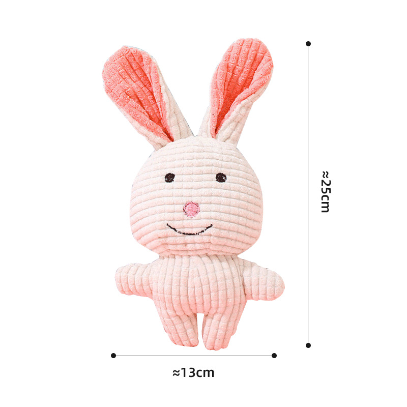 Cartoon white rabbit