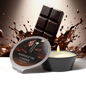 Vela de masaje perfumada flexible para salón de <span class=keywords><strong>spa</strong></span> de uñas, aceite de oliva para terapia, extracto de manteca de karité, ingrediente Natural, aceite de vela de masaje de cera de soja - Product Image 2