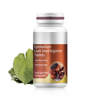 Comprimés Énergisants à Base de Plantes pour Adultes, Fourniture d'Usine, avec Extrait d'Epimédium et de Ginseng, Améliore l'Immunité, 700mg