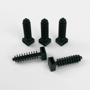 Supports d'<span class=keywords><strong>attache</strong></span> de câble en plastique pour prise <span class=keywords><strong>murale</strong></span> en nylon à trou de 8 à 9mm - Product Image 6