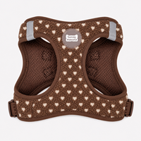 Harnais de luxe pour chien Sunraymascota, personnalisé, robuste, en velours doux Teddy, gilet tactique anti-traction pour grands chiens