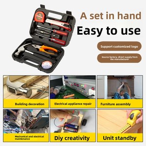 Ensemble d'outils de réparation automobile en acier au chrome-molybdène-vanadium, coffret à outils promotionnel pour la maison et la voiture - Product Image 2