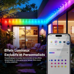 Perminant <b>Light</b> System 12V/24V Christmas <b>Light</b> Smart LED Module with Festival <b>Light</b> Waterproof Flashing Decorate House - Product Image 3