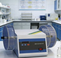 Laboratory Digital Tablet Friability Tester Apparatus 2 Cylinders Circles Adjustable 1 Year IP65 Protection 1rpm Accuracy