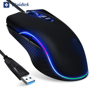 <span class=keywords><strong>Souris</strong></span> de jeu programmable avec rétroéclairage LED optique USB filaire 6D, <span class=keywords><strong>super</strong></span> confortable, ergonomique, orientation pour droitier, pour PC portable - Product Image 4