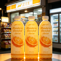 Nihewan Mandarijn Citrusvrucht Mengsel Sap 50% Natuurlijk Suikervrij OEM ODM Groothandel Drank 12 Brix Fles 1L