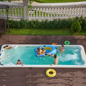 酒店别墅用高密度泡沫保温室外游泳水疗热水浴缸