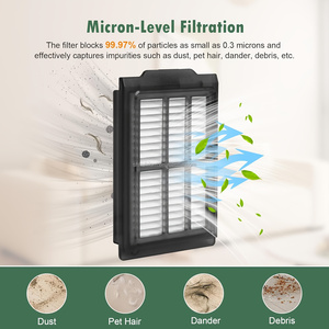 8 pièces de rechange : brosse principale, brosse latérale, filtre HEPA compatibles avec les robots aspirateurs <span class=keywords><strong>iRobot</strong></span> <span class=keywords><strong>Roomba</strong></span> Plus 405/505/507 <span class=keywords><strong>Combo</strong></span> - Product Image 5