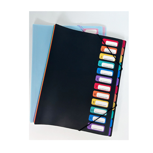 A4 Kích thước <span class=keywords><strong>PP</strong></span> Memo bìa nhựa kế hoạch Chất lượng cao nhựa thư mục hội nghị - Product Image 1