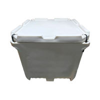OD 800L isotherme pêche thermique glacière conteneur commercial Rotomold plastique bac à fruits de mer prix d'usine Transport alimentaire isolé bac à poisson