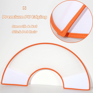 सर्जरी के बाद कुत्तों के लिए लचीला प्लास्टिक कुत्ता शंकु कॉलर नरम पालतू - Product Image 4